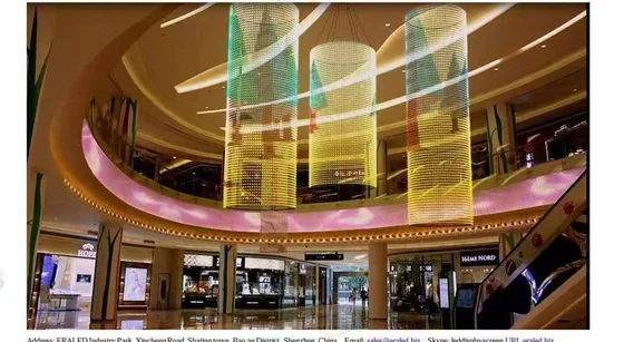 LED Transparent Mesh Display thumbnail 4