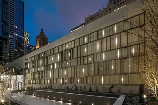 Curtain Wall Lights That Respond to the Weather illustration