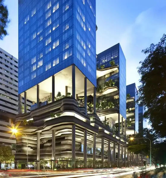 Lighting Design of PARKROYAL on Pickering Singapore — FL Technology knowledge article