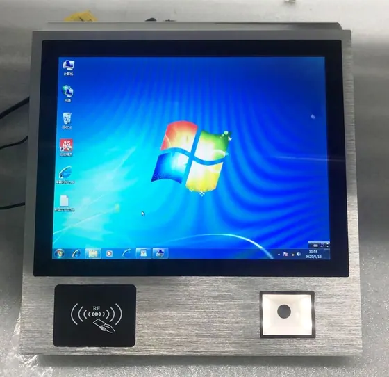panel pc with scanner