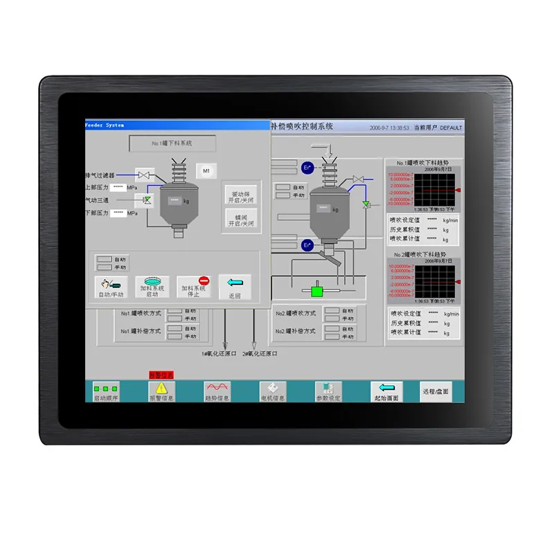15 inch Fanless Industrial Touch Screen Panel PC