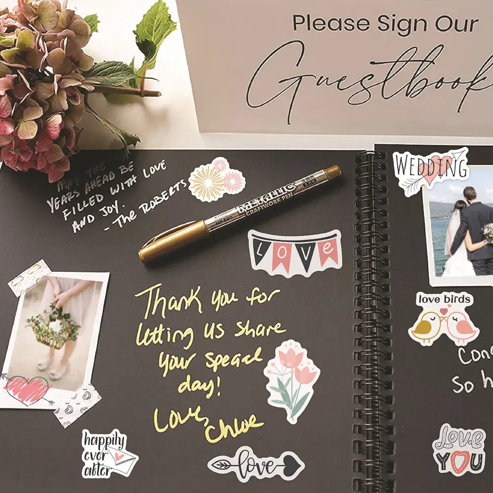 266 German Flash Wedding Planning Stickers Greetings Invitation Package supplied by BY Boyuan
