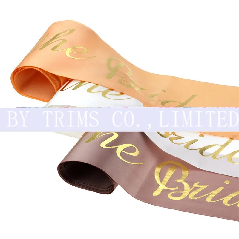 Bachelor Party Bridesmaid of Honor Sash High-end Etiquette supplied by BY Boyuan