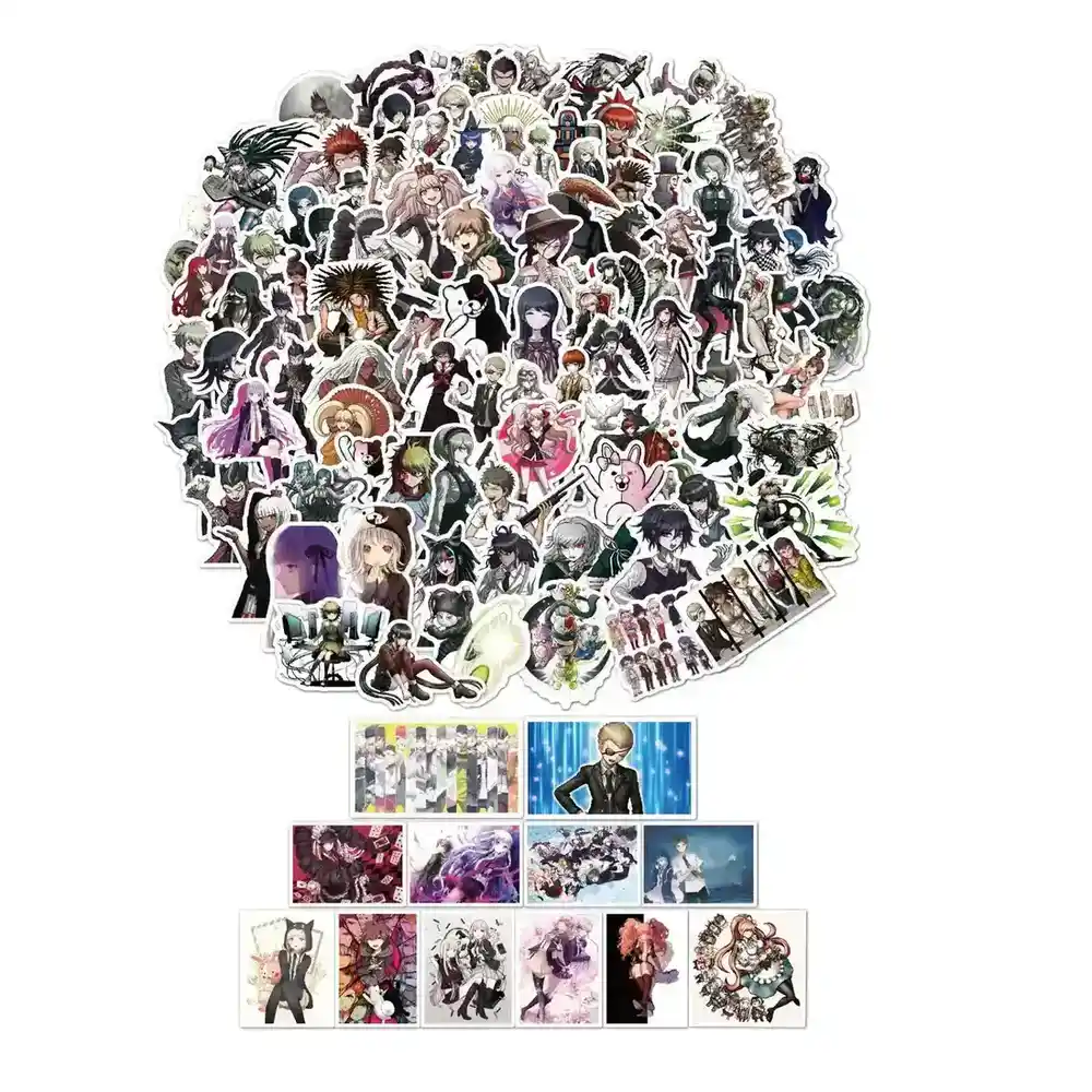 Bullet-ripping Sticker 103 Waterproof Suitcase Guitar Day Cartoon Graffiti supplied by BY Boyuan