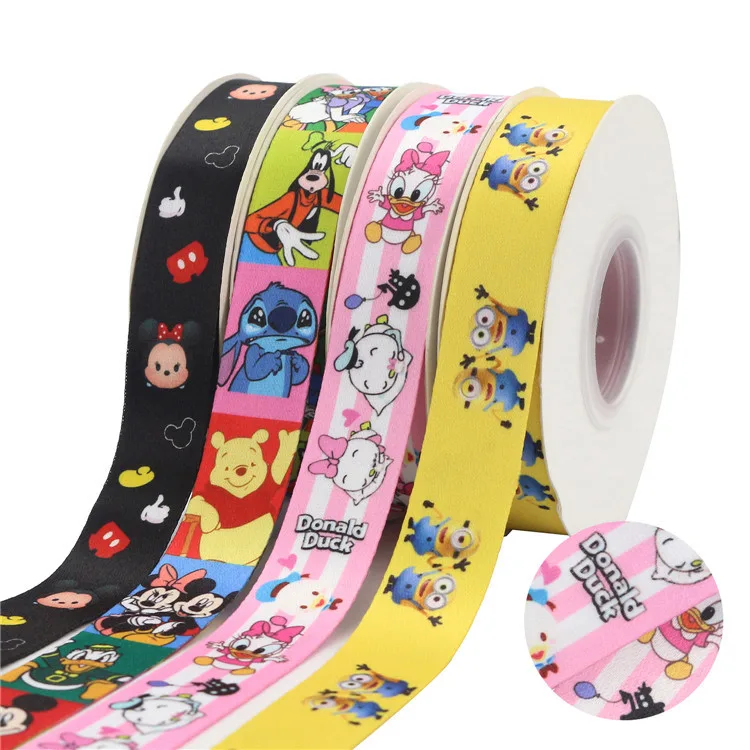 Cartoon Ribbon Printing Logo Hand Strap Clothing Tag Streamer supplied by BY Boyuan