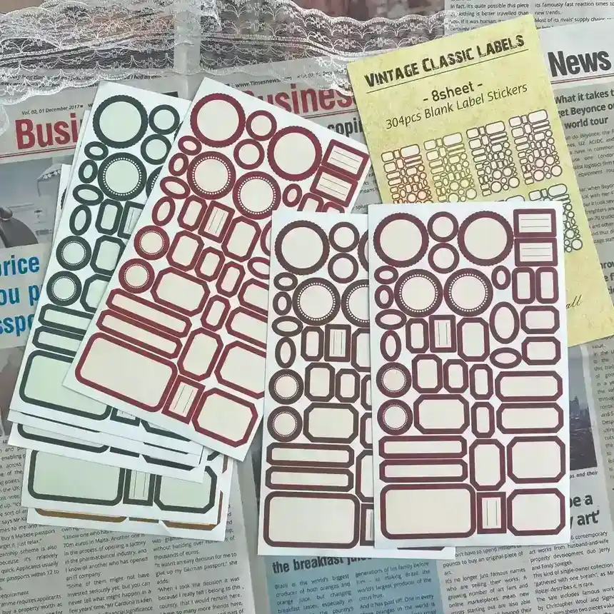 Classification Label Thickened Can Be Written Tear-proof Color Notebook supplied by BY Boyuan
