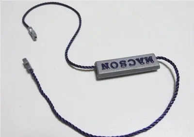 Clothing Hanging Grain Custom Rectangular Tag Rope Bronzing Word supplied by BY Boyuan