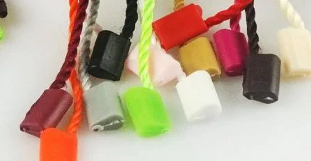 Clothing Hanging Grain Rope Tag Thick Cotton Label Buckle supplied by BY Boyuan