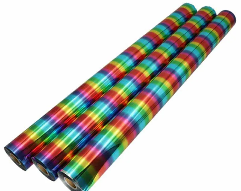 Colorful Washable Fabric Bronzing Paper PET Lettering Film Cloth supplied by BY Boyuan