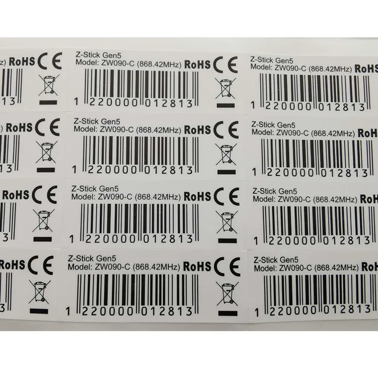 Computer Barcode Variable Data Two-dimensional Code Sticker Roll Serial supplied by BY Boyuan