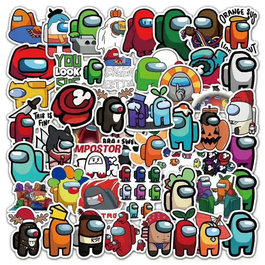 100 Ex-gratia Graffiti Cartoon Waterproof Portable Guitar Stickers Among supplied by BY Boyuan