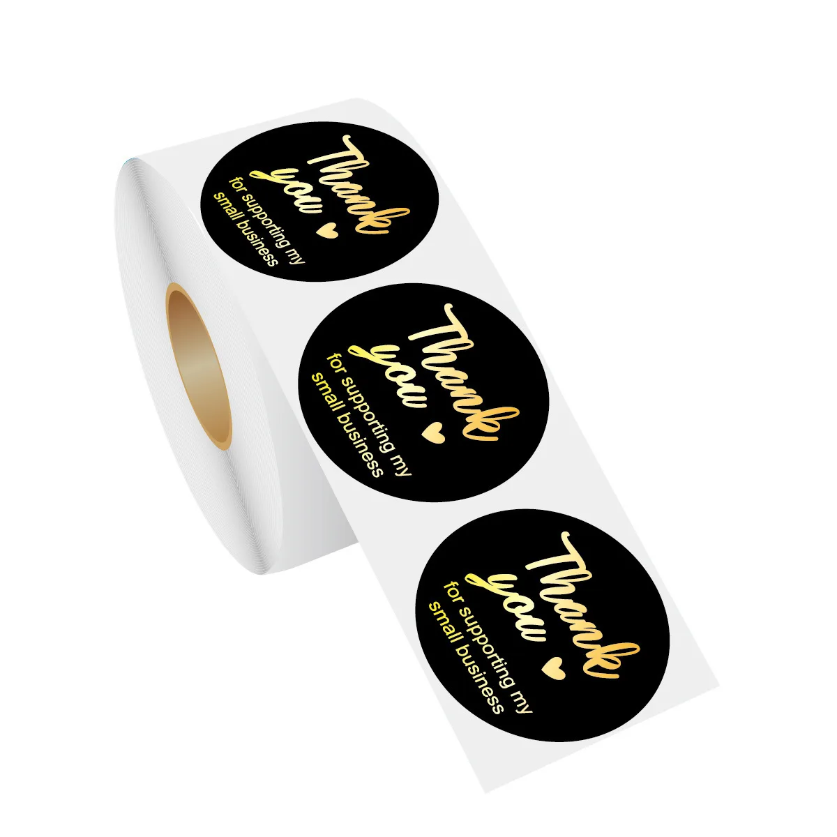2-inch 5cm 600 Roll Gift Coated Paper Thank You supplied by BY Boyuan