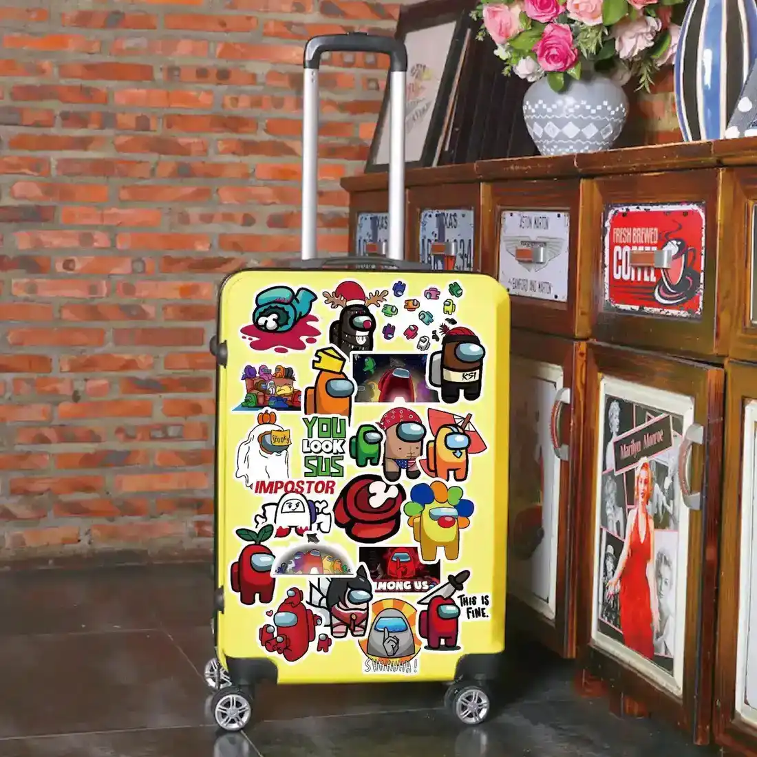 100 Pieces of Special Graffiti Waterproof Portable Guitar PVC supplied by BY Boyuan