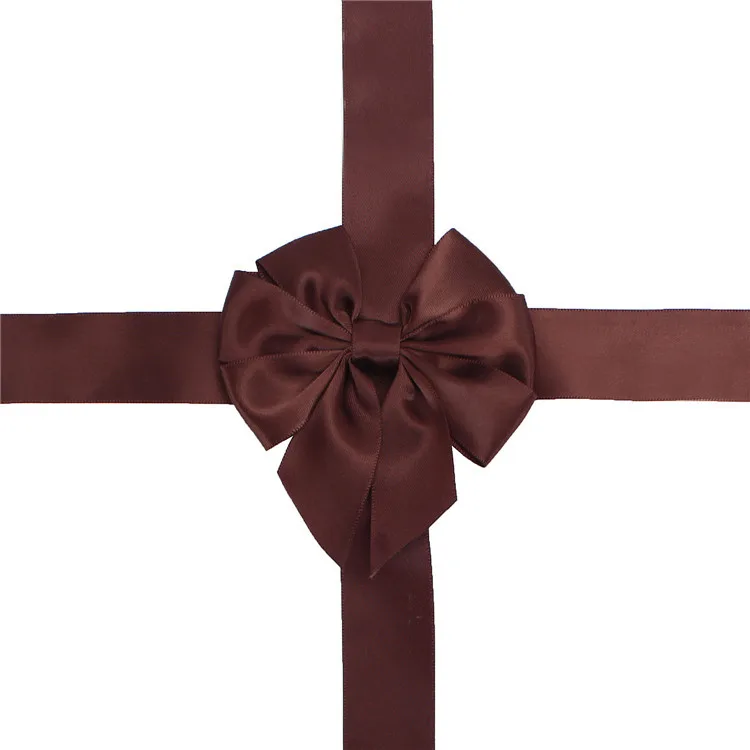 Custom Gift Box Bow Ribbon Valentine Perfume Red Wine supplied by BY Boyuan