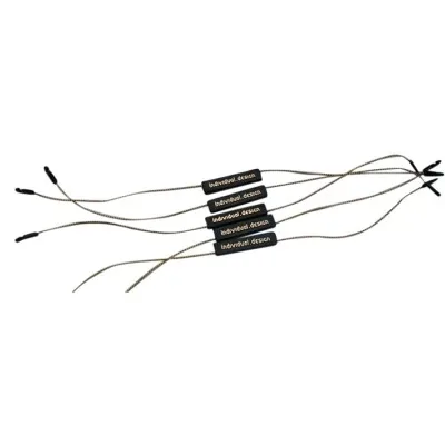 Custom Plastic Hanging String Tag supplied by BY Boyuan