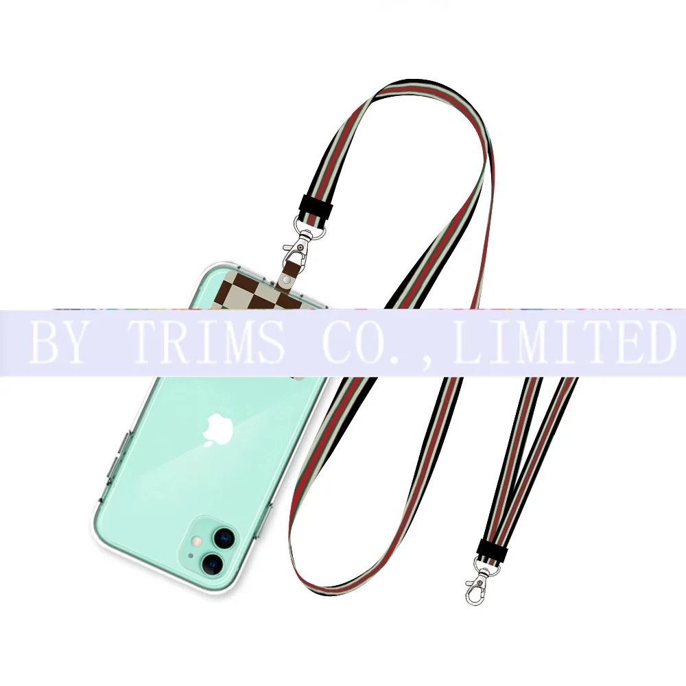 Adjustable Mobile Phone Lanyard Back Sticker Clip Gasket Anti-lost supplied by BY Boyuan