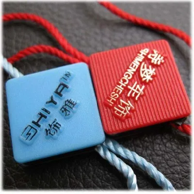 Design Plastic Tag for Merchandise supplied by BY Boyuan