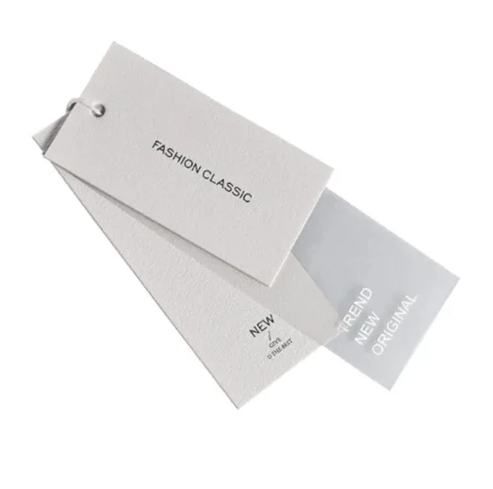 Unique Shaped Paper Clothing Tag for Kids' Garment supplied by BY Boyuan