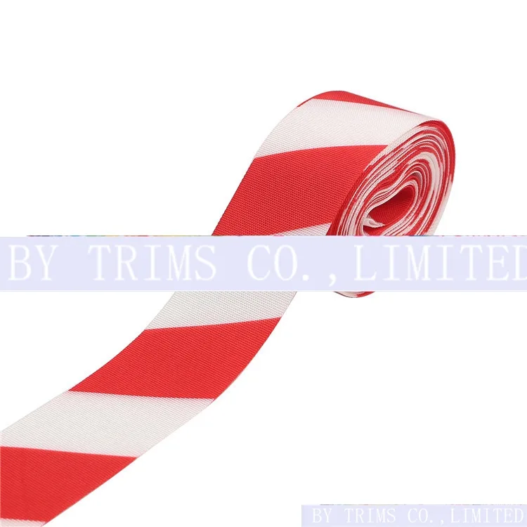 Yellow Black Red and White Cordon Warning Belt Traffic supplied by BY Boyuan