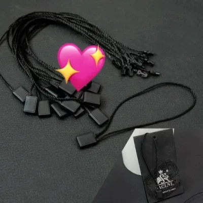 Disposable Single-insert Hanging Grain Tag Rope Clothing Trademark High-grade supplied by BY Boyuan