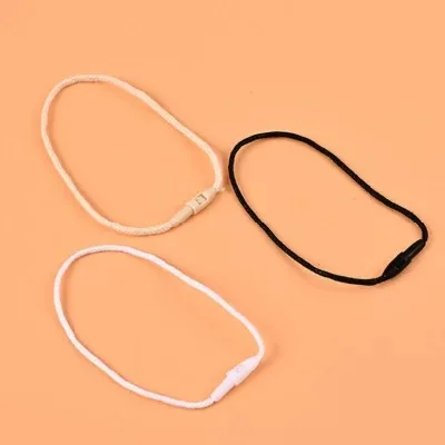 Double-inserted Double-ended Bronzing Polyester/cotton/wax Rope Bullet Plastic Hanging Tablets supplied by BY Boyuan