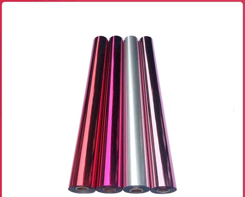 Fabric Washable Wear-resistant Hot-resistant High-temperature Gold Paper Rose Red supplied by BY Boyuan