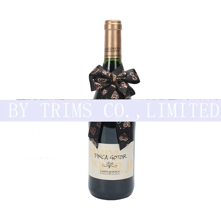 Gift Box Decoration Ribbon Red Wine Bottle Water Cup supplied by BY Boyuan