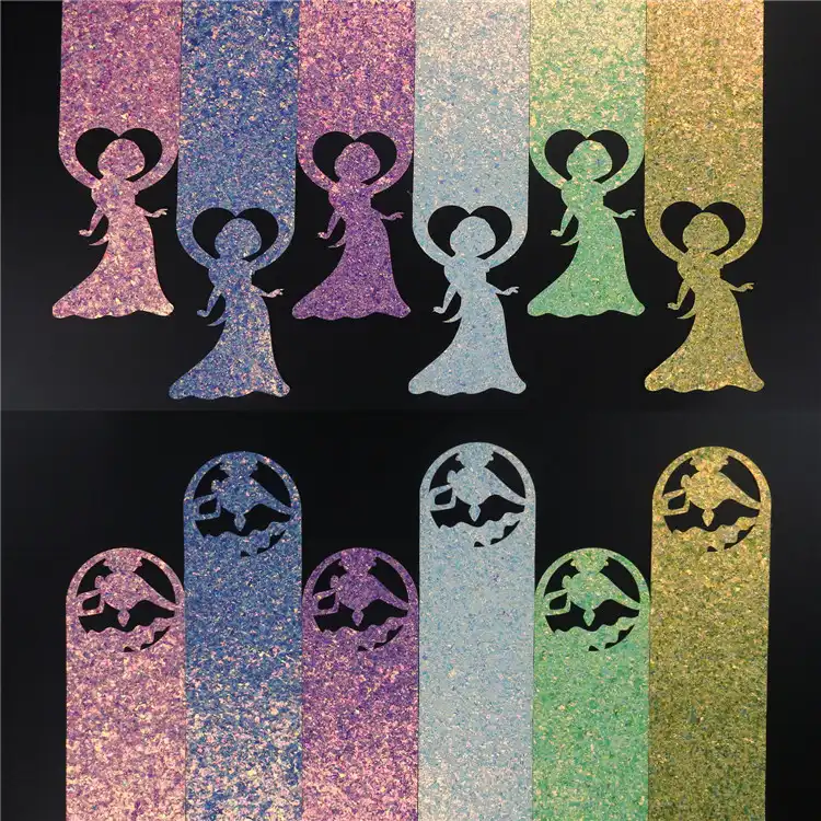 Onion Powder Ribbon Bow Hair Accessories Sequins Laser Cutting supplied by BY Boyuan