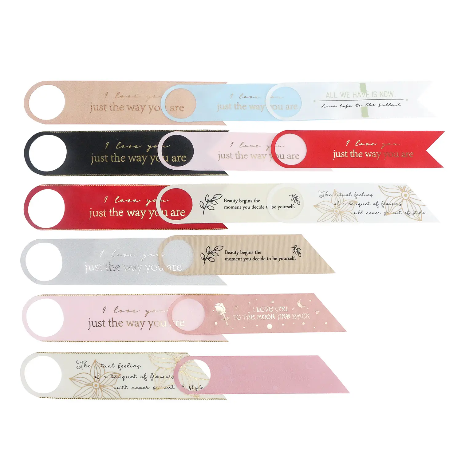 Ribbon Bow Shower Gel Gift Perfume Bottle Packaging Knot Polyester Ribbon 2 supplied by BY Boyuan