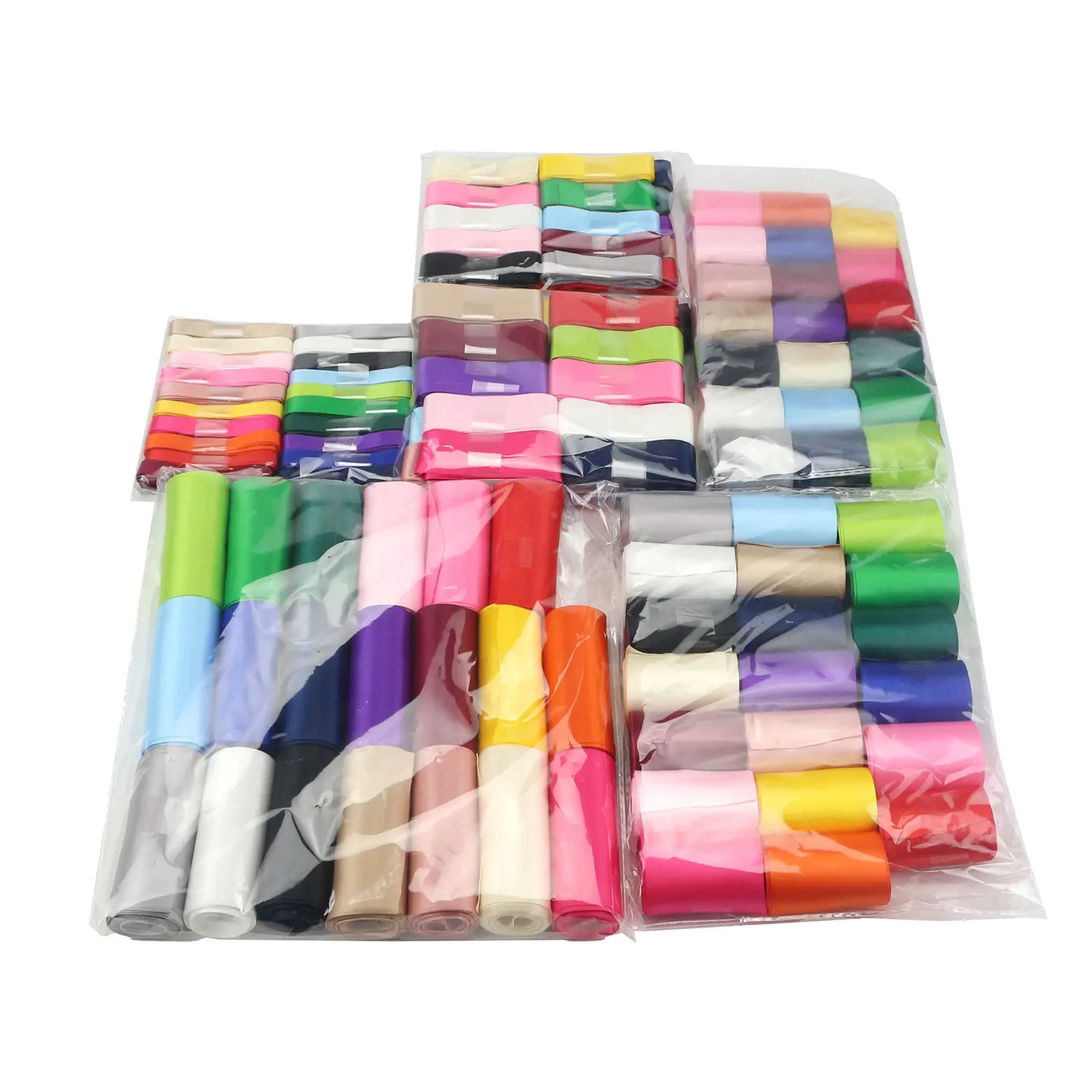 196 Color Double-sided Polyester Belt Ribbon Hair Accessories Gift supplied by BY Boyuan