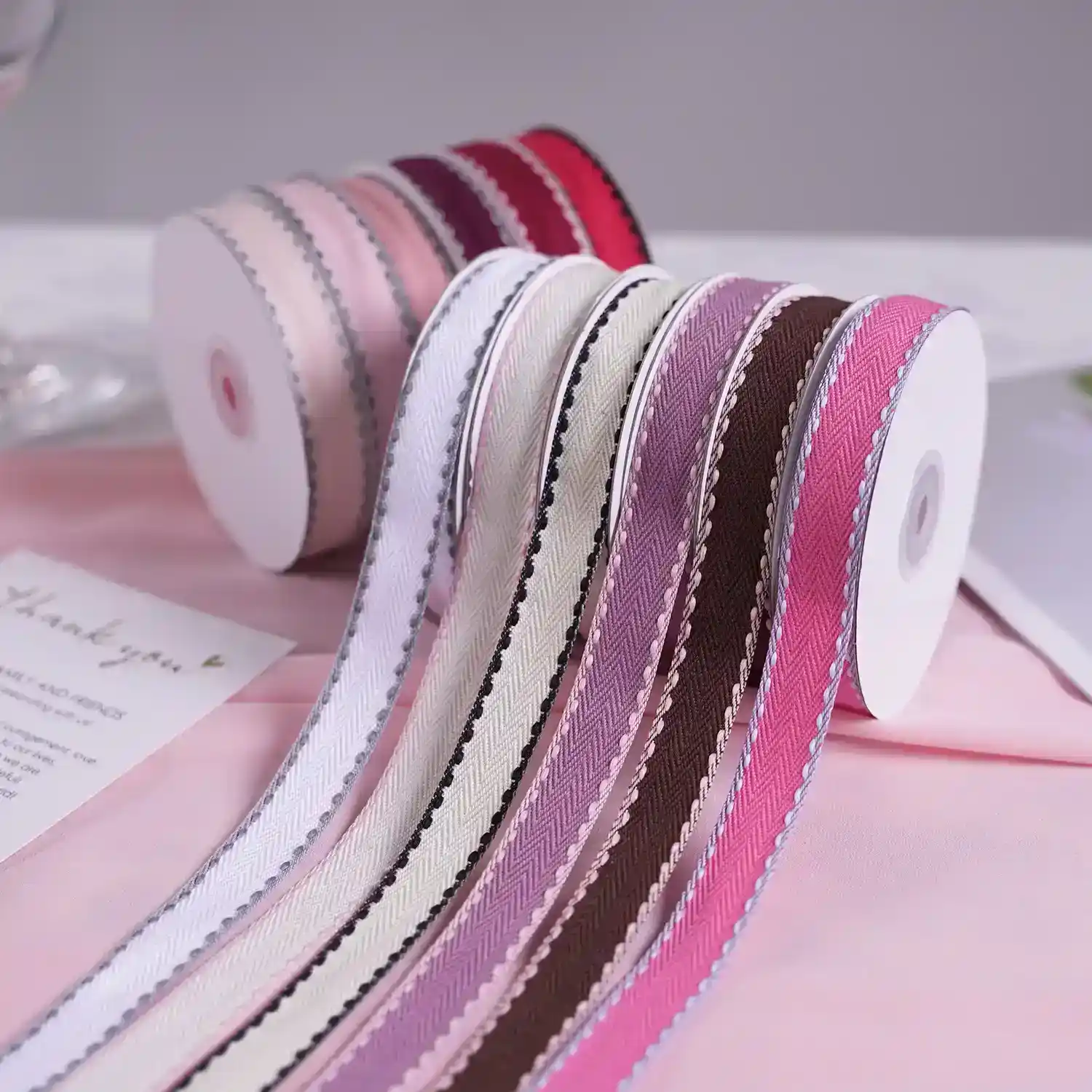 Double Character Jumper Belt Clothing Accessories Ribbon Sitaqi Gift Polyester Ribbon 2 supplied by BY Boyuan