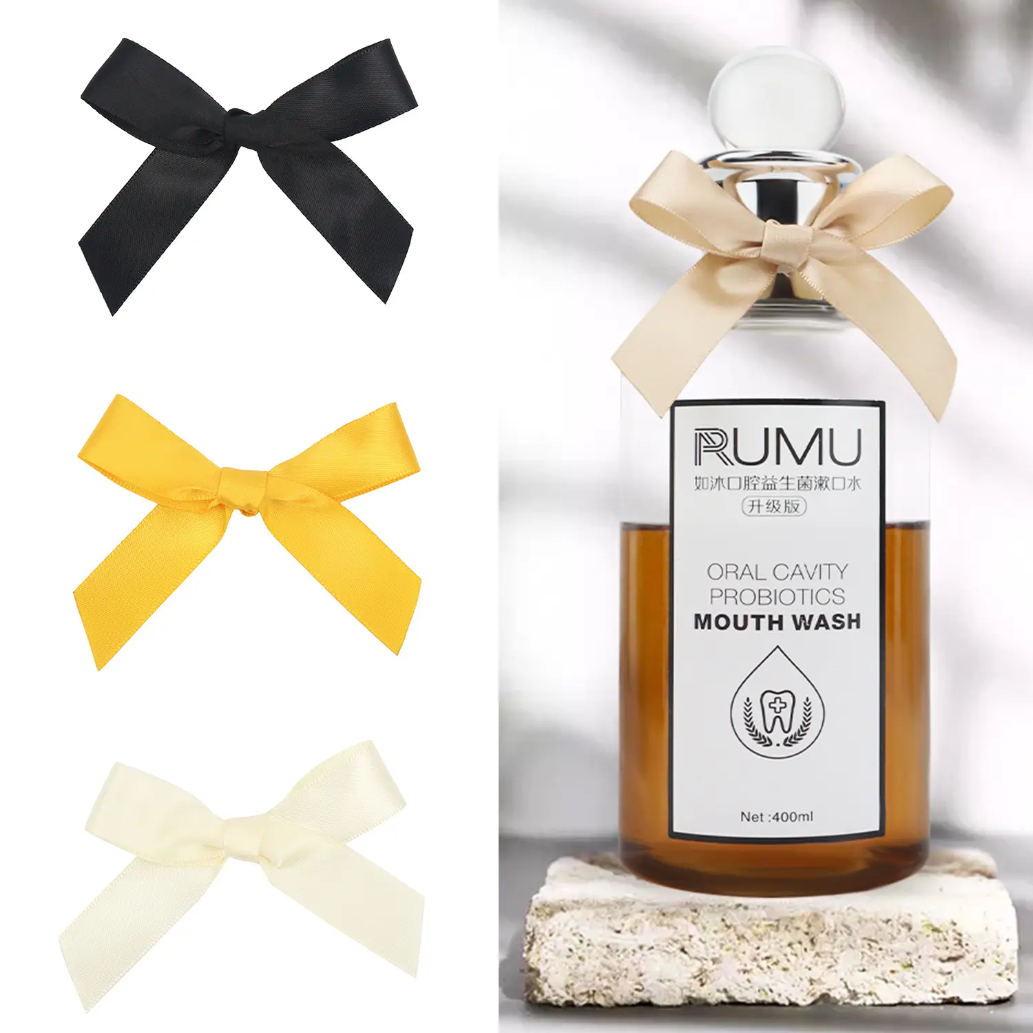 Making Bow Gift Box Decoration Perfume Bottle Packaging Knot supplied by BY Boyuan