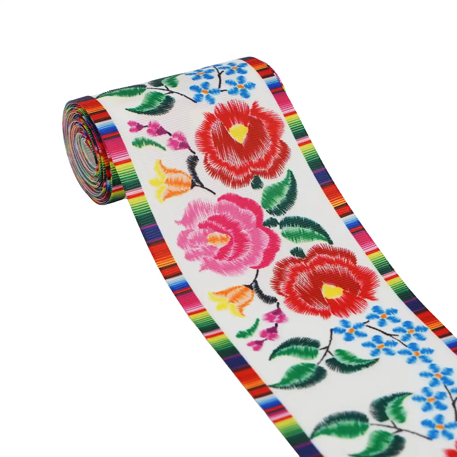 Thread Belt Heat Transfer Mexican Style Decorative Ribbon Gift supplied by BY Boyuan