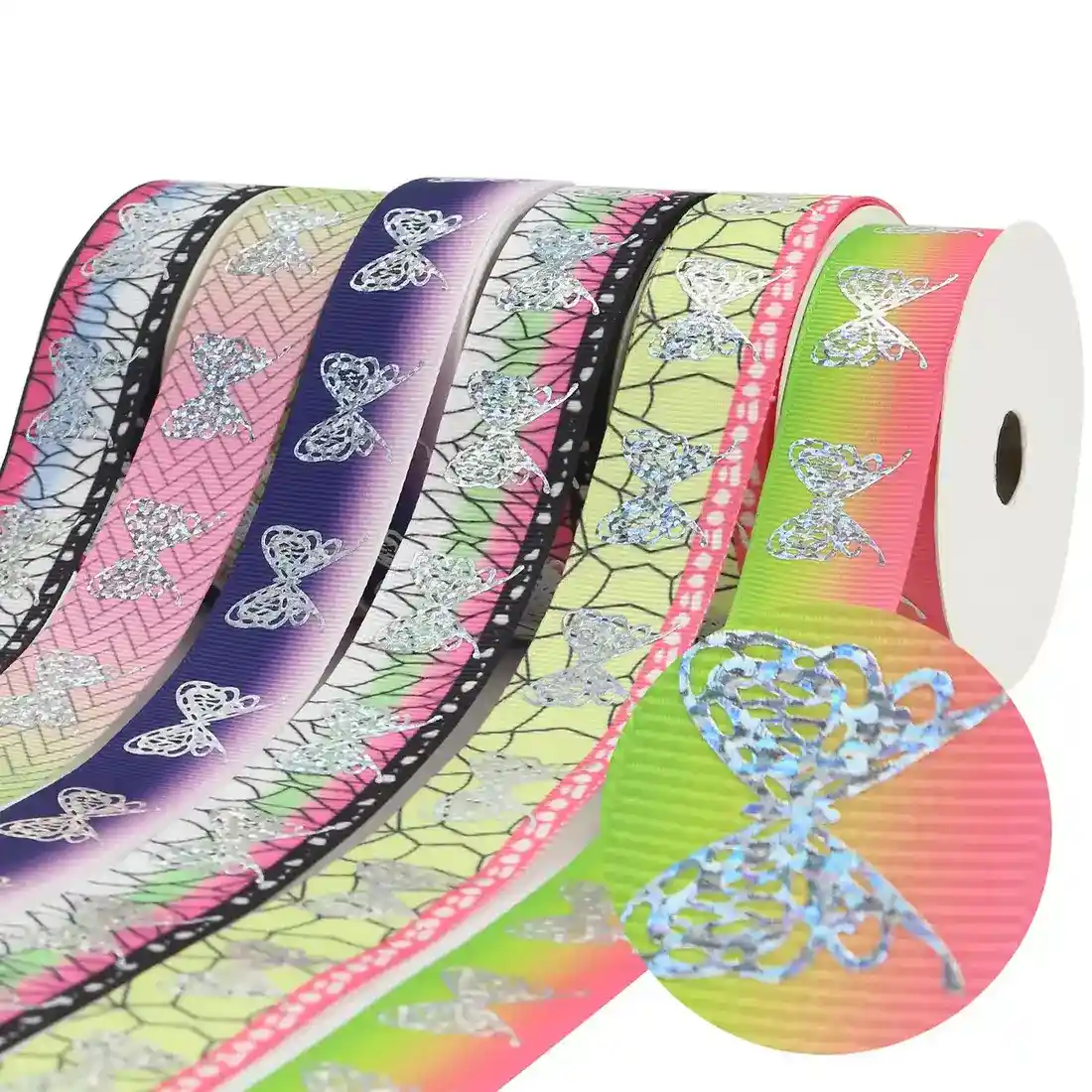 Ghost Slayer Rib Ribbon Thermal Transfer Accessories Handmade Jewelry supplied by BY Boyuan