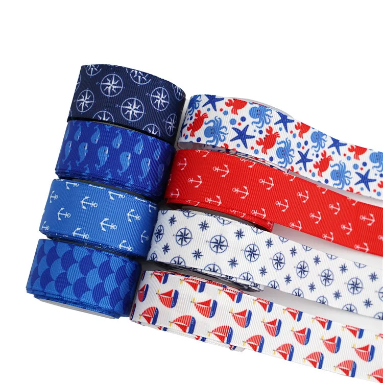 Personalized Sets Can Print LOGO Polyester Ribbon Sailor Series supplied by BY Boyuan