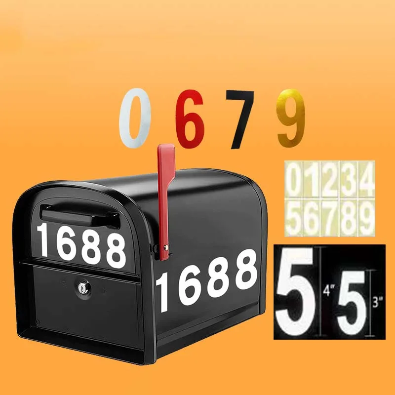 3 Inch 4 Night Reflective Digital Label Letterbox Envelope supplied by BY Boyuan
