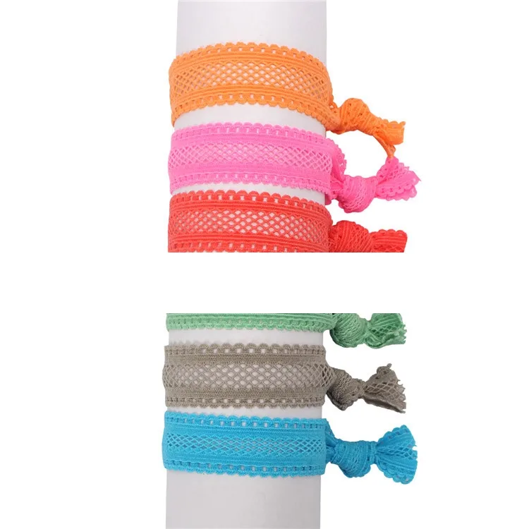 Hollow Belt Elastic Binding Headband Knot Hair Rope Ring supplied by BY Boyuan