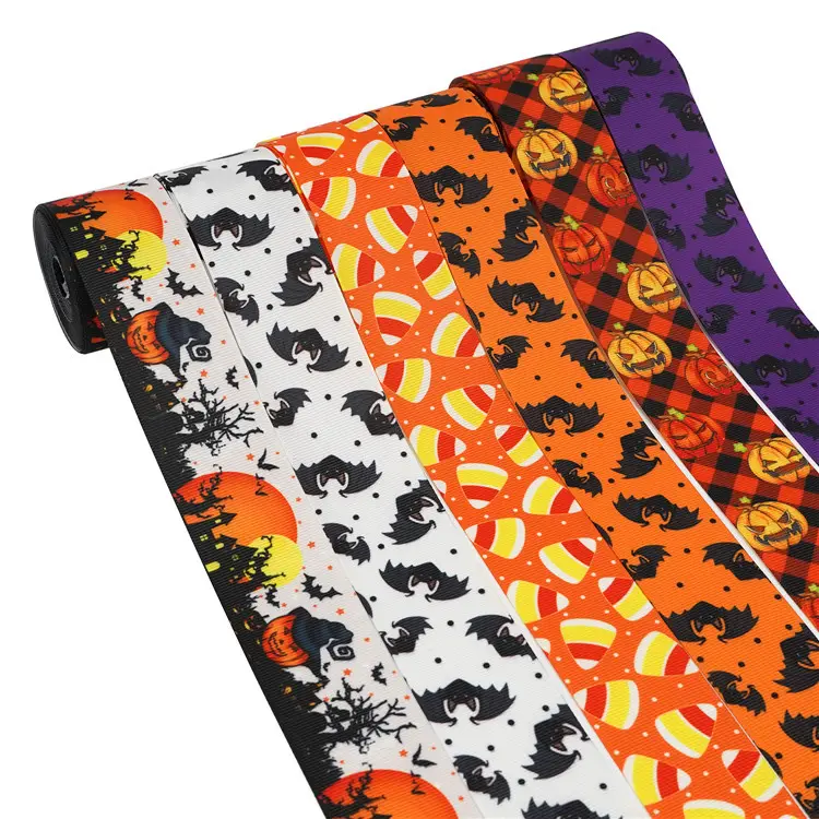Threaded Ribbon Halloween Decoration Ornament Gift Wrapping Pattern Box supplied by BY Boyuan