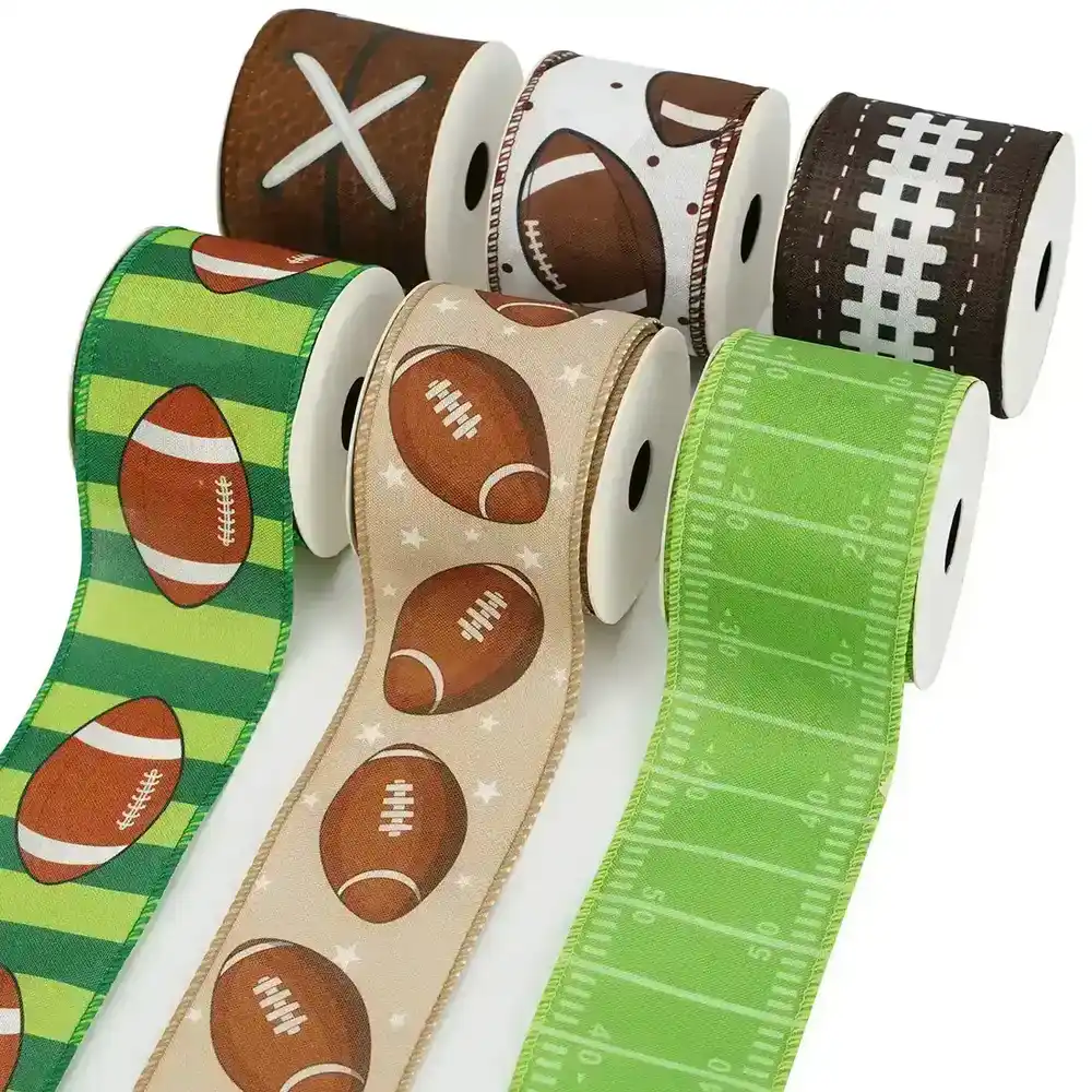 Foreign Trade 6.3cm Wire Edge Koke Belt Polyester Imitation Polyester Ribbon 2 supplied by BY Boyuan
