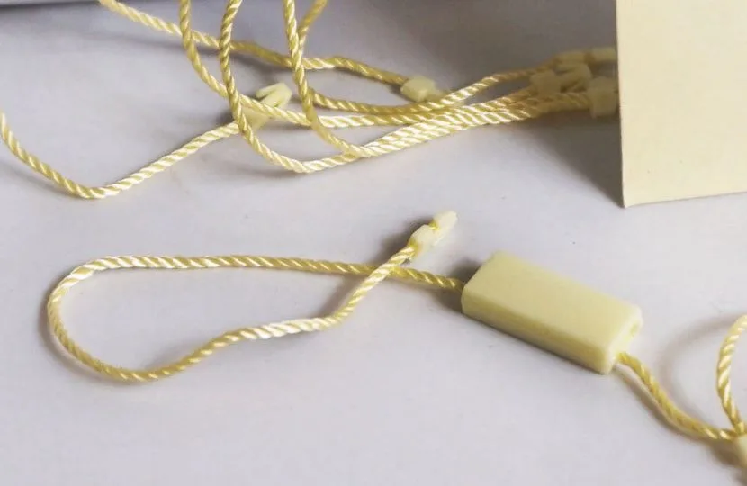 Hanging Grain Rope Tag Double Insert Disposable Label Wire supplied by BY Boyuan