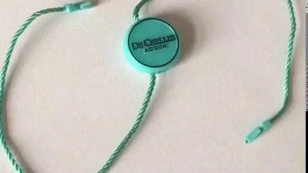 Hanging Tablets Cylindrical Double Insert Polyester/wax Rope Tag Clothes supplied by BY Boyuan
