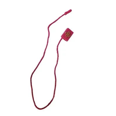 High Clicks Custom Plastic Strong Hanging String Tag supplied by BY Boyuan