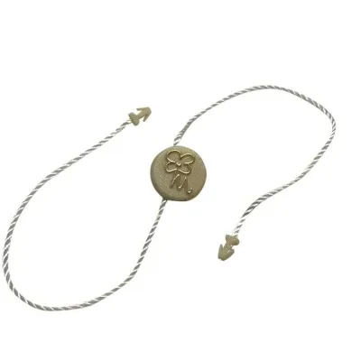 Stamping Design Clothing Plastic Tag (2097) supplied by BY Boyuan