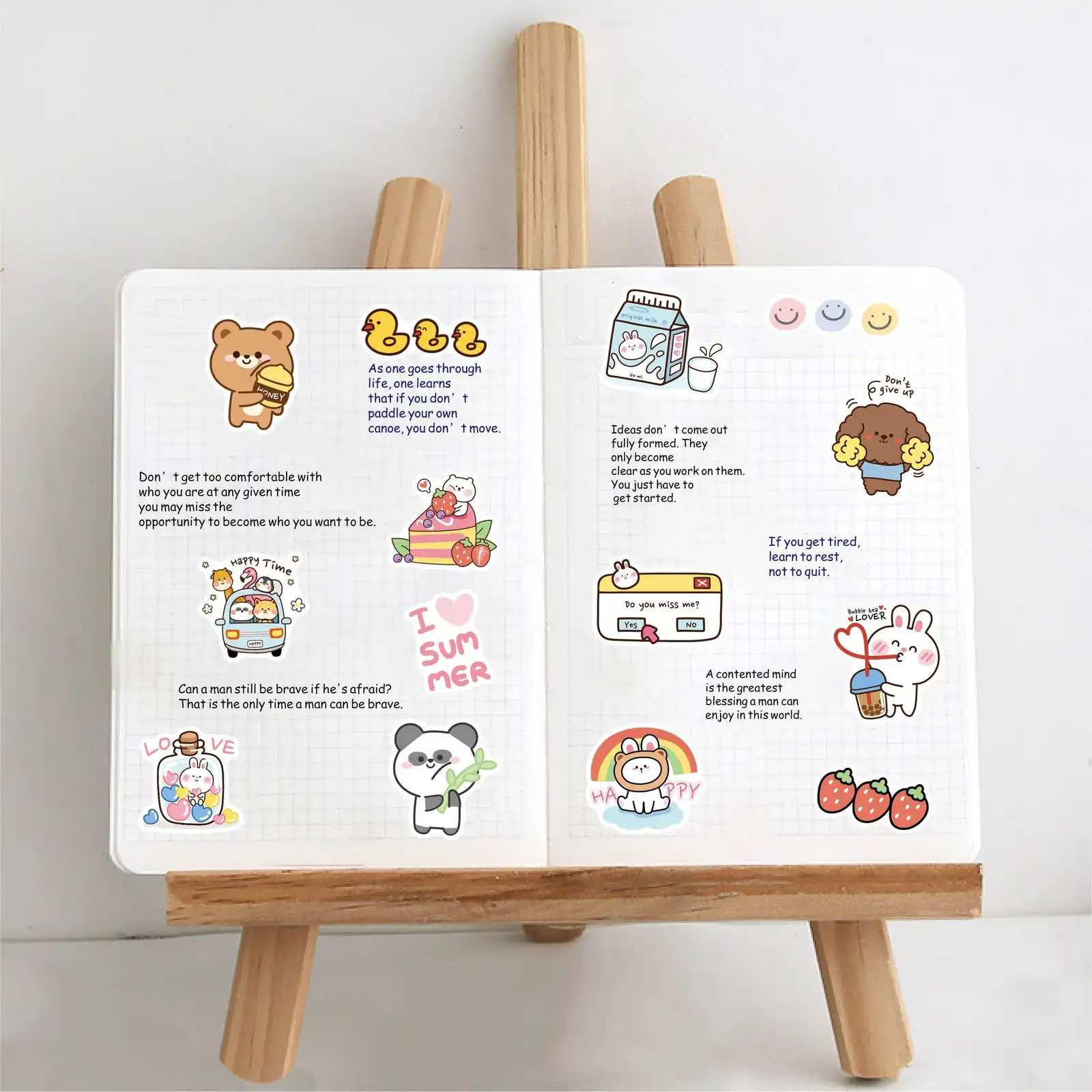 Instagram Cute Cartoon Bunny Sticker Little Fresh Girl Hand supplied by BY Boyuan