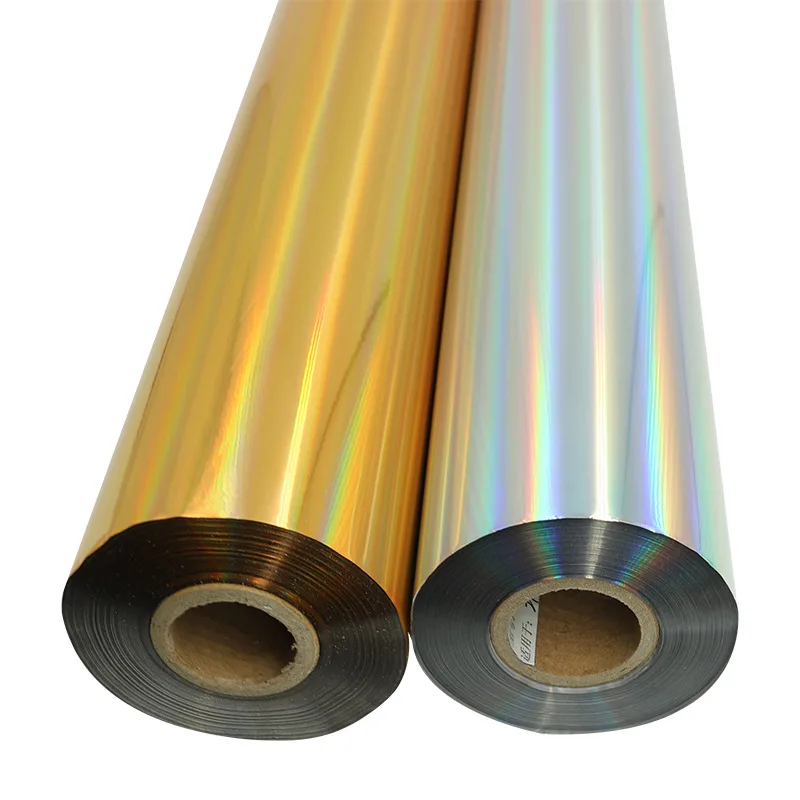 Laser Plain Gold and Silver Water Transfer Stamping Paper supplied by BY Boyuan
