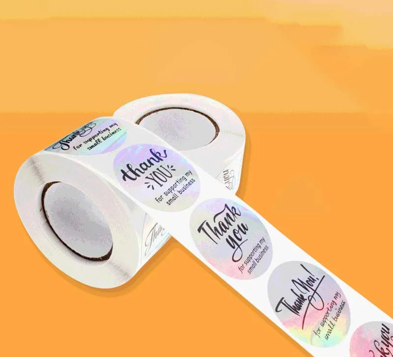 Laser Self Adhesive Label High Viscous Reflective Printing Sealing supplied by BY Boyuan
