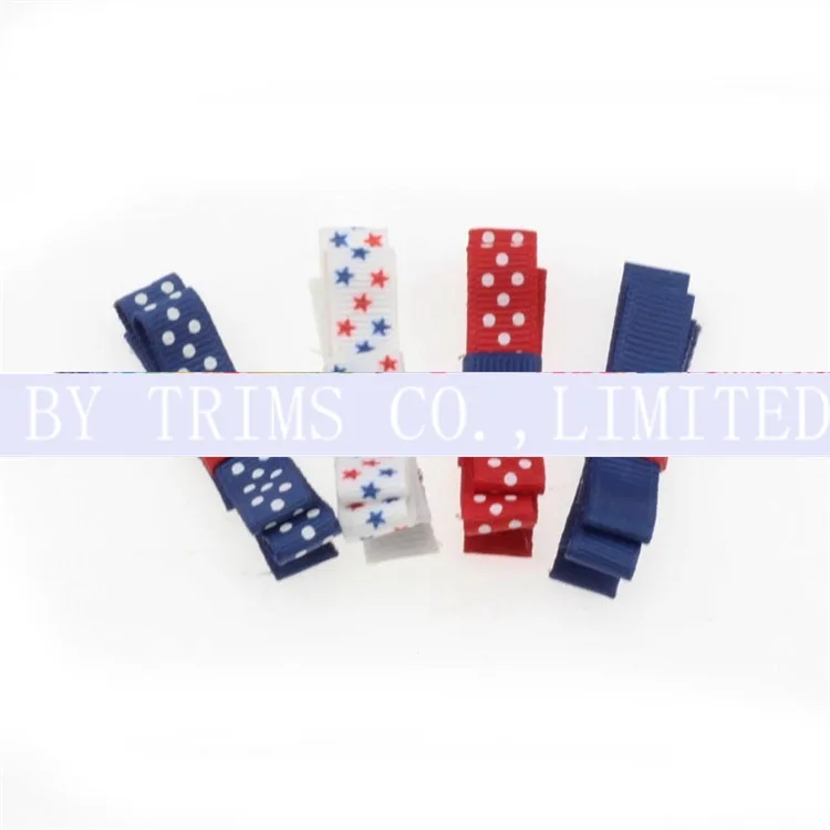 Of Independence Day Bows National Hair Accessories Children's Clips supplied by BY Boyuan