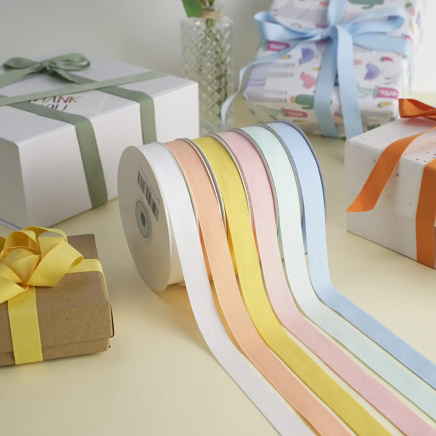 In Polyester Imitation Cotton Webbing Clothing Accessories Piping Wrapping supplied by BY Boyuan
