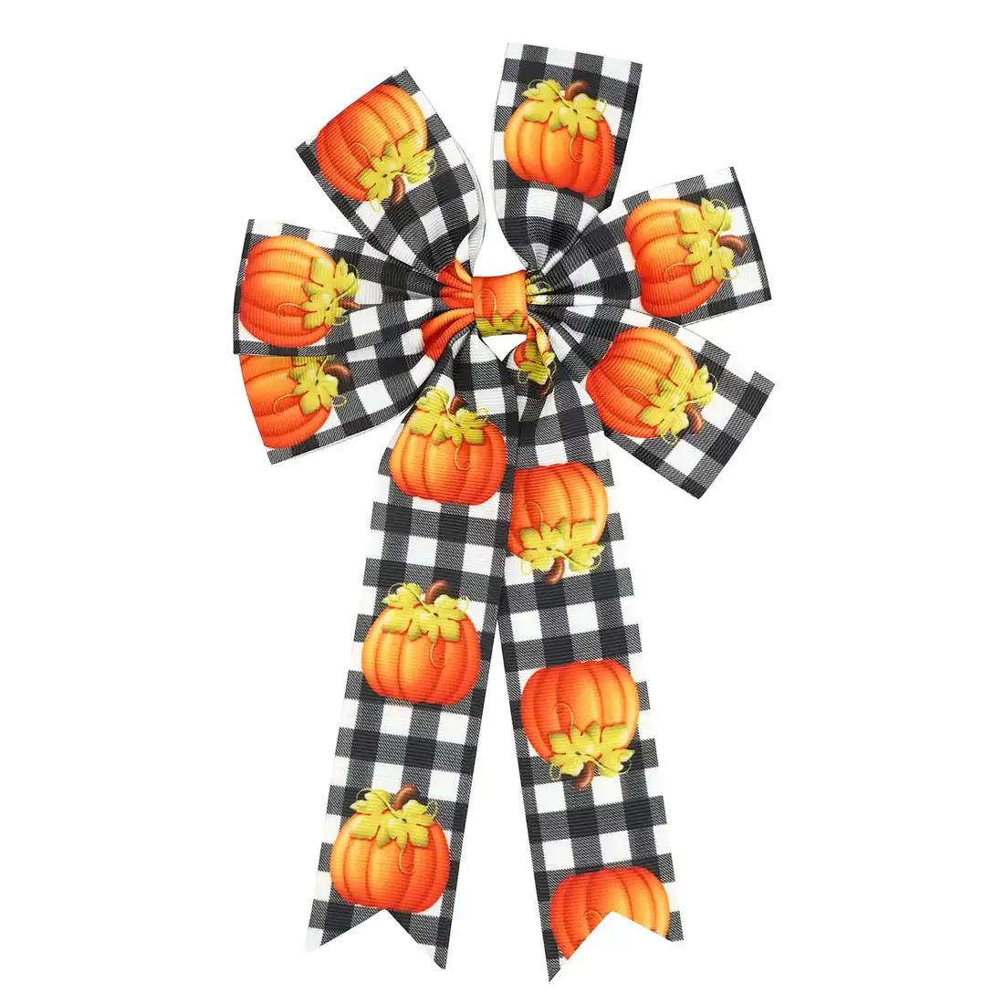 Midi 38mm Ribbed Webbing Handmade Thanksgiving Bow Theme Decorative supplied by BY Boyuan
