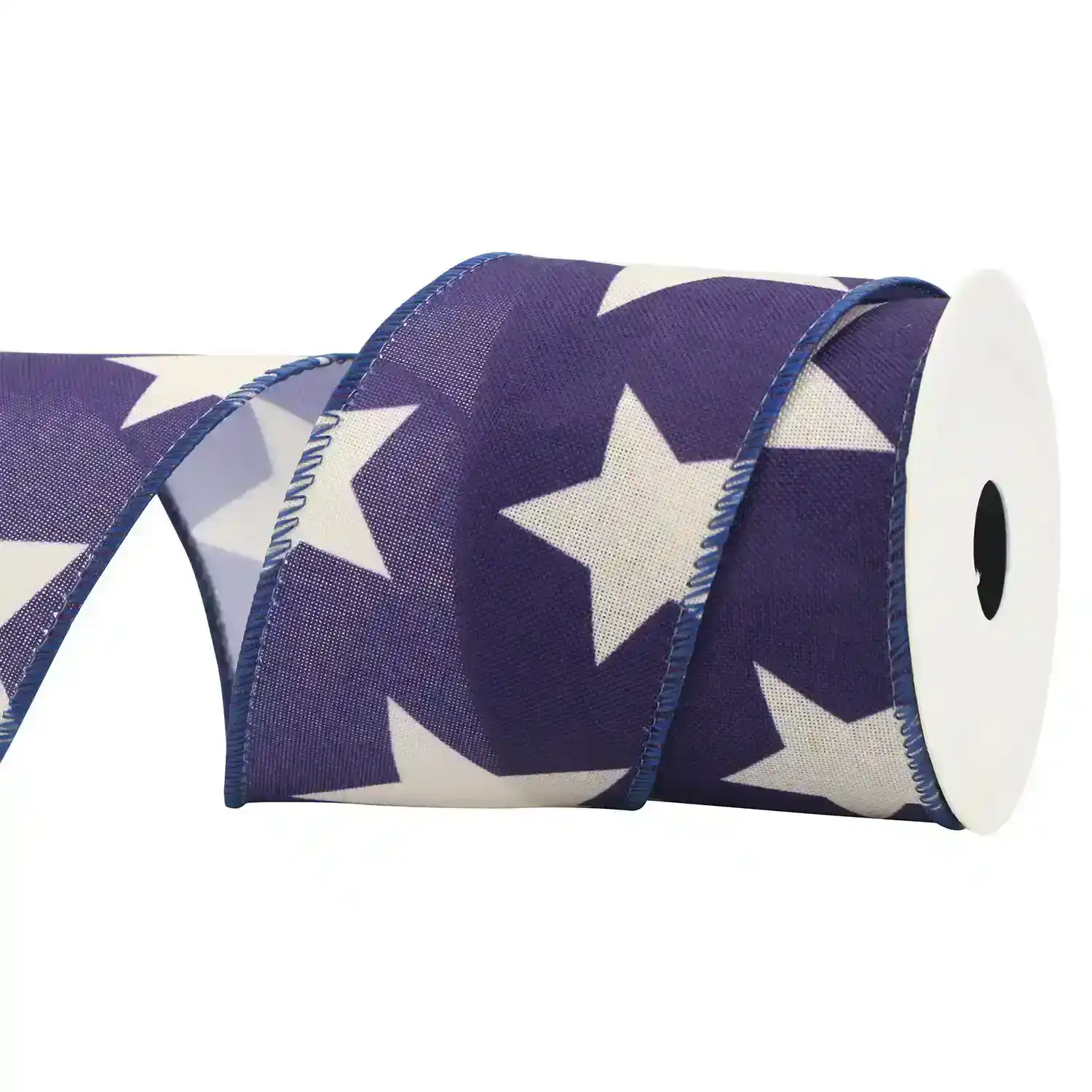 MIDI Ribbon American Star Flag Series 6.3cm Wire Edge supplied by BY Boyuan